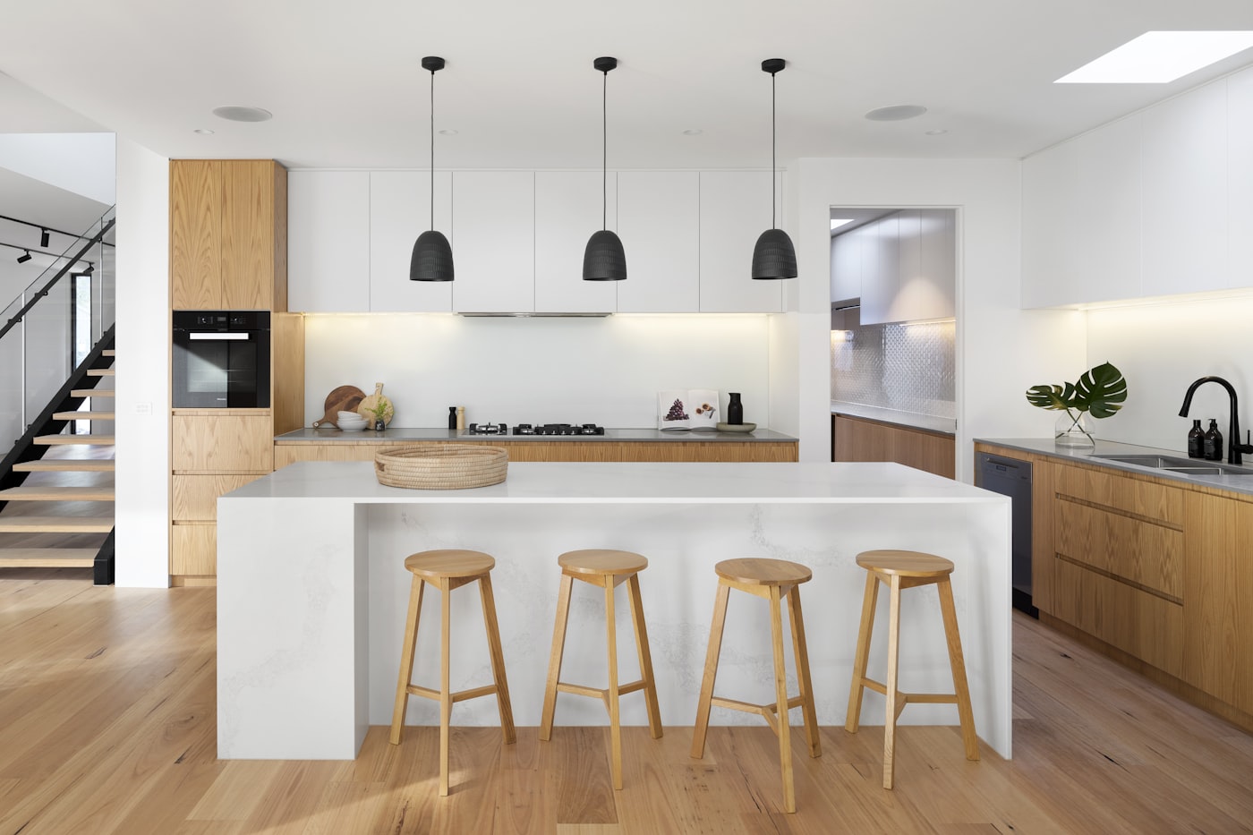 Placeholder photo of a kitchen with practical flooring